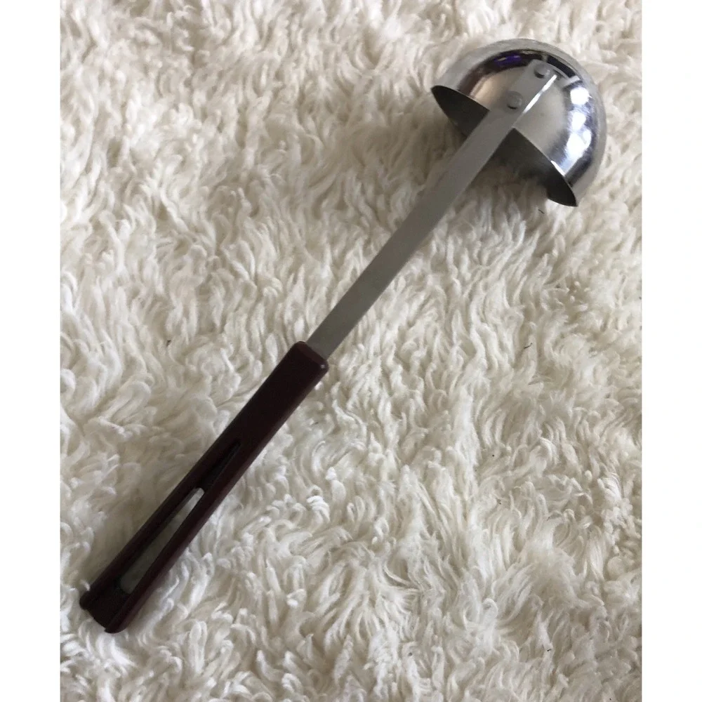 VTG MCM Stanhome Stainless Steel Kitchen Utensils-Ladle, Fish Spatula, Scoop